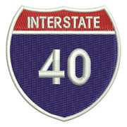 Interstate Highway 40 Sign