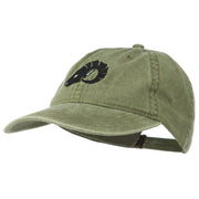 Zodiac Aries Embroidered Washed Cap