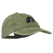 Zodiac Aries Embroidered Washed Cap