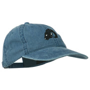 Zodiac Aries Embroidered Washed Cap