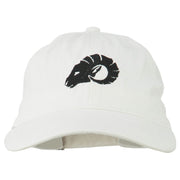 Zodiac Aries Embroidered Washed Cap