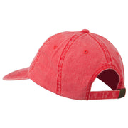 Zodiac Aries Embroidered Washed Cap