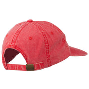 Zodiac Aries Embroidered Washed Cap