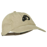 Zodiac Aries Embroidered Washed Cap