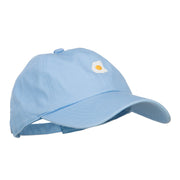 Mini Fried Egg Embroidered Unstructed Cap