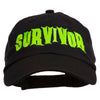 Halloween Zombie Survivor Embroidered Pet Spun Cap