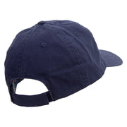 Soccer Flamethrower Embroidered Low Profile Dyed Cotton Twill Cap - Navy OSFM