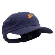 Soccer Flamethrower Embroidered Low Profile Dyed Cotton Twill Cap - Navy OSFM