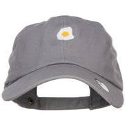 Mini Fried Egg Embroidered Unstructed Cap