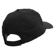 Soccer Flamethrower Embroidered Low Profile Dyed Cotton Twill Cap - Black OSFM