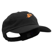 Soccer Flamethrower Embroidered Low Profile Dyed Cotton Twill Cap - Black OSFM