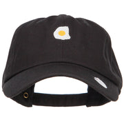 Mini Fried Egg Embroidered Unstructed Cap