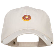 Mini Donut Embroidered Unstructured Cap