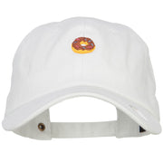 Mini Donut Embroidered Unstructured Cap