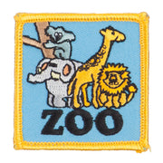 Zoo Embroidered Patches