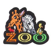 Zoo Embroidered Patches