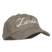 Halloween Zombie Embroidered Low Cap