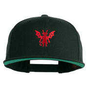 The Jersey Devil Embroidered Wool Blend Prostyle Snapback Cap - Spruce OSFM