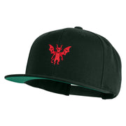 The Jersey Devil Embroidered Wool Blend Prostyle Snapback Cap - Spruce OSFM