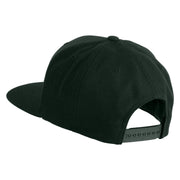 The Jersey Devil Embroidered Wool Blend Prostyle Snapback Cap - Spruce OSFM