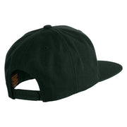 The Jersey Devil Embroidered Wool Blend Prostyle Snapback Cap - Spruce OSFM