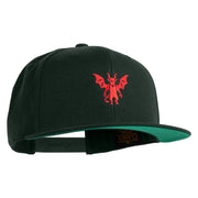 The Jersey Devil Embroidered Wool Blend Prostyle Snapback Cap - Spruce OSFM