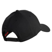 I Heart Roswell Embroidered 6 Panel Low Profile Structured Baseball Cap - Black OSFM