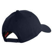 I Heart Roswell Embroidered 6 Panel Low Profile Structured Baseball Cap - Navy OSFM
