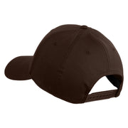 I Heart Roswell Embroidered 6 Panel Low Profile Structured Baseball Cap - Dark Brown OSFM