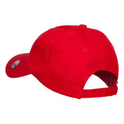 Zimbabwe Flag Embroidered Washed Cap