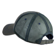 El Chupacabra Embroidered Low Profile Special Cotton Mesh Cap - Green OSFM