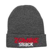 Halloween Zombie Snack Embroidered Long Beanie