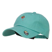 Mini Lollipop Embroidered Unstructured Cap