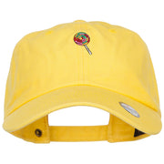 Mini Lollipop Embroidered Unstructured Cap