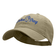 Labor Day Raised Fist Graphic Design Deluxe Garment Washed Cotton Twill Cap