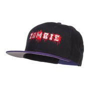 Bloody Zombie Embroidered Two Tone Snapback