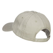 Collie Dog Embroidered Washed Cap