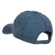 Collie Dog Embroidered Washed Cap