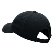 Zion Embroidered Unstructured Pigment Dyed Cotton Cap