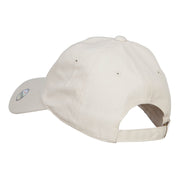 Mini Popcorn Embroidered Unstructured Cap