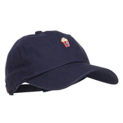 Mini Popcorn Embroidered Unstructured Cap