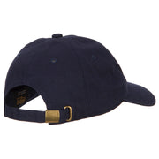 Leo Zodiac Sign Embroidered Unstructured Cap