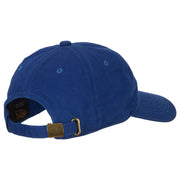 Leo Zodiac Sign Embroidered Unstructured Cap