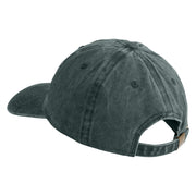 Flatwoods Monster Embroidered Unstructured Pigment Dyed Cotton Cap - Dark Green OSFM