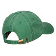 Mini Fist Pound Embroidered Unstructured Dyed Cap