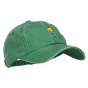 Mini Fist Pound Embroidered Unstructured Dyed Cap