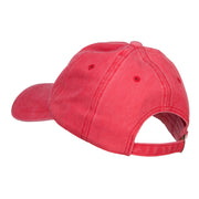 Mini Fist Pound Embroidered Unstructured Dyed Cap