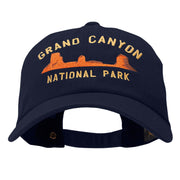 Grand Canyon Embroidered Unstructured Pigment Dyed Cotton Cap