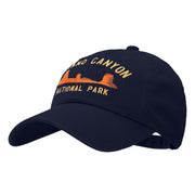 Grand Canyon Embroidered Unstructured Pigment Dyed Cotton Cap