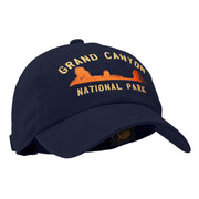 Grand Canyon Embroidered Unstructured Pigment Dyed Cotton Cap